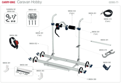 Carry-bike Caravan Hobby 02093-77-