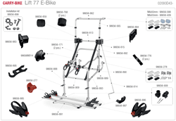 Carry-bike Lift 77 E-bike 02093D43-